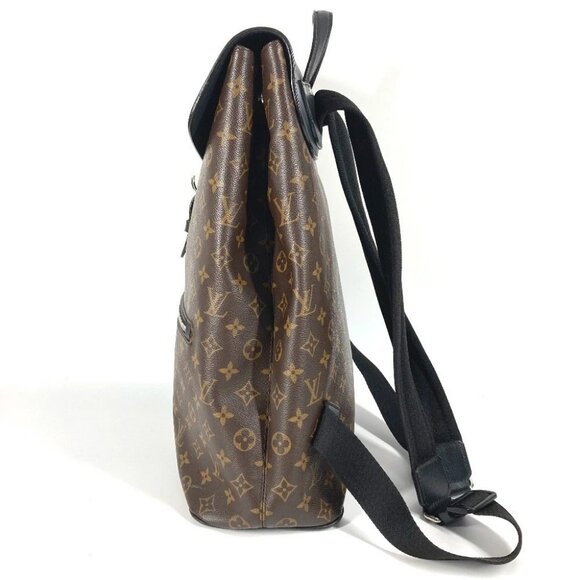 LOUIS VUITTON M40637 MonogramMacassar Parc Backpack Bag Flap Backpack main image 13